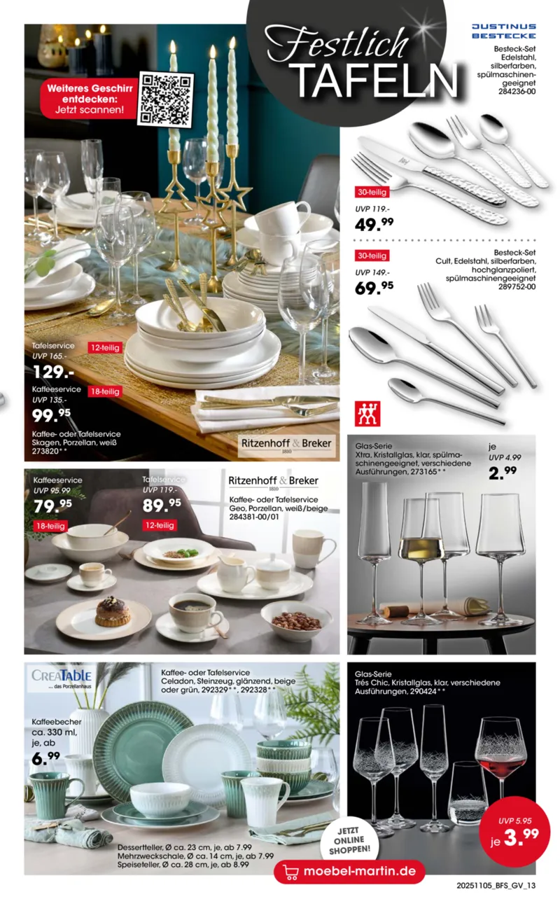 Möbel Martin Prospekt vom 05.11.2025, Seite 13