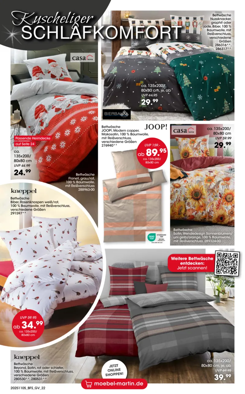 Möbel Martin Prospekt vom 05.11.2025, Seite 22