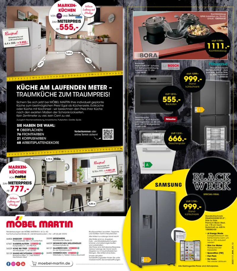 Möbel Martin Prospekt vom 17.11.2025, Seite 12