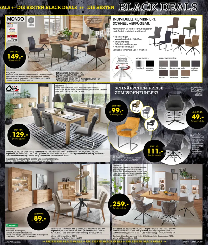 Möbel Martin Prospekt vom 17.11.2025, Seite 9
