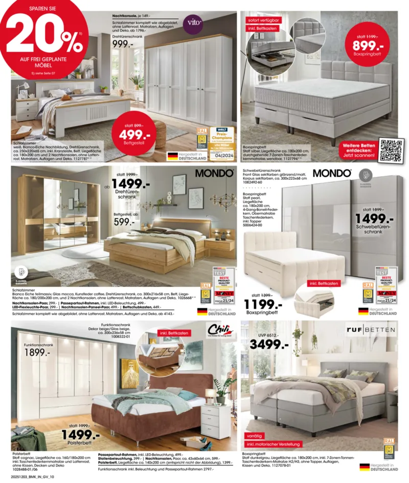 Möbel Martin Prospekt vom 03.12.2025, Seite 10
