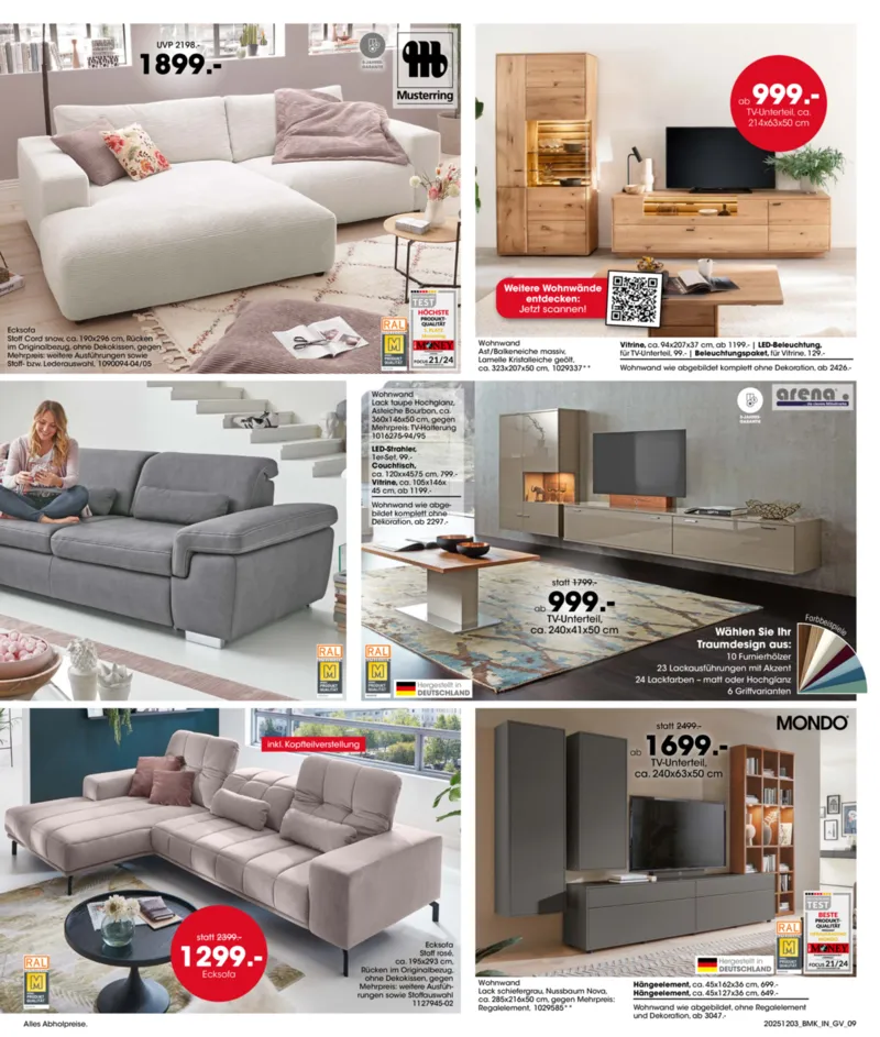 Möbel Martin Prospekt vom 03.12.2025, Seite 9