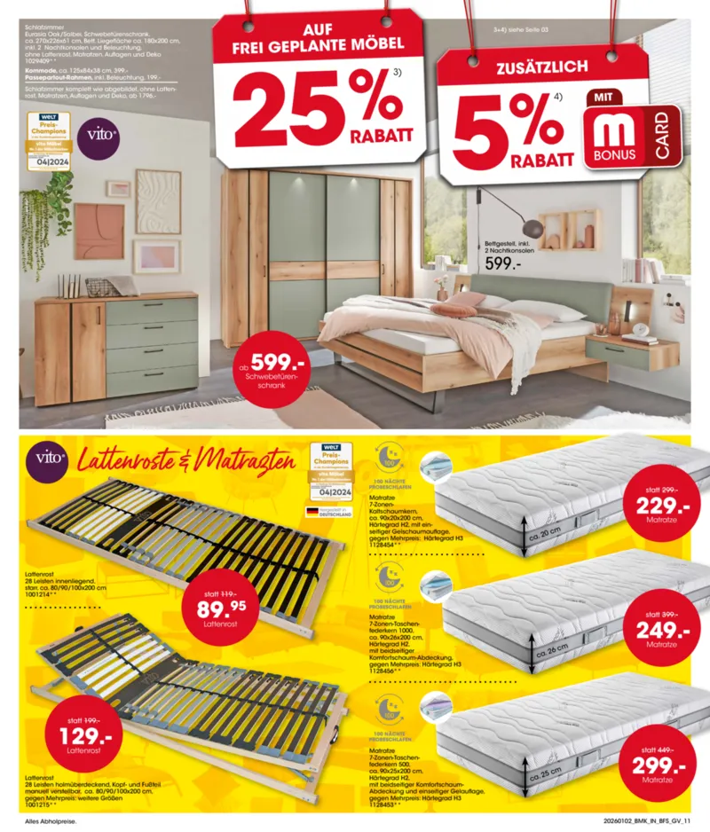 Möbel Martin Prospekt vom 02.01.2026, Seite 11