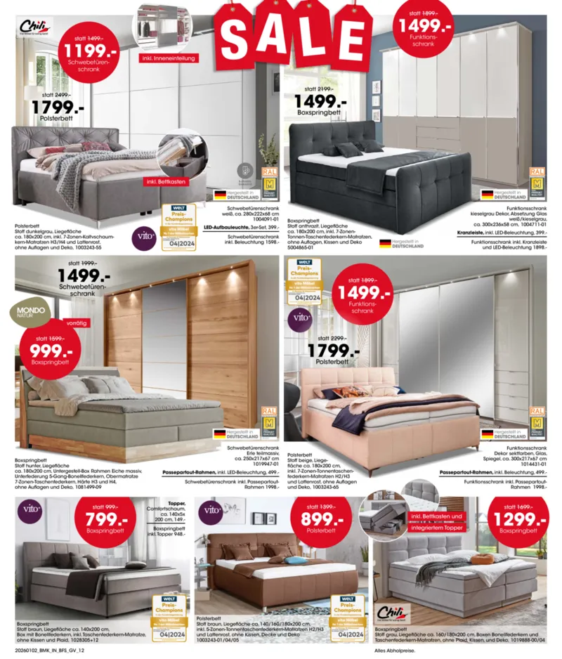 Möbel Martin Prospekt vom 02.01.2026, Seite 12