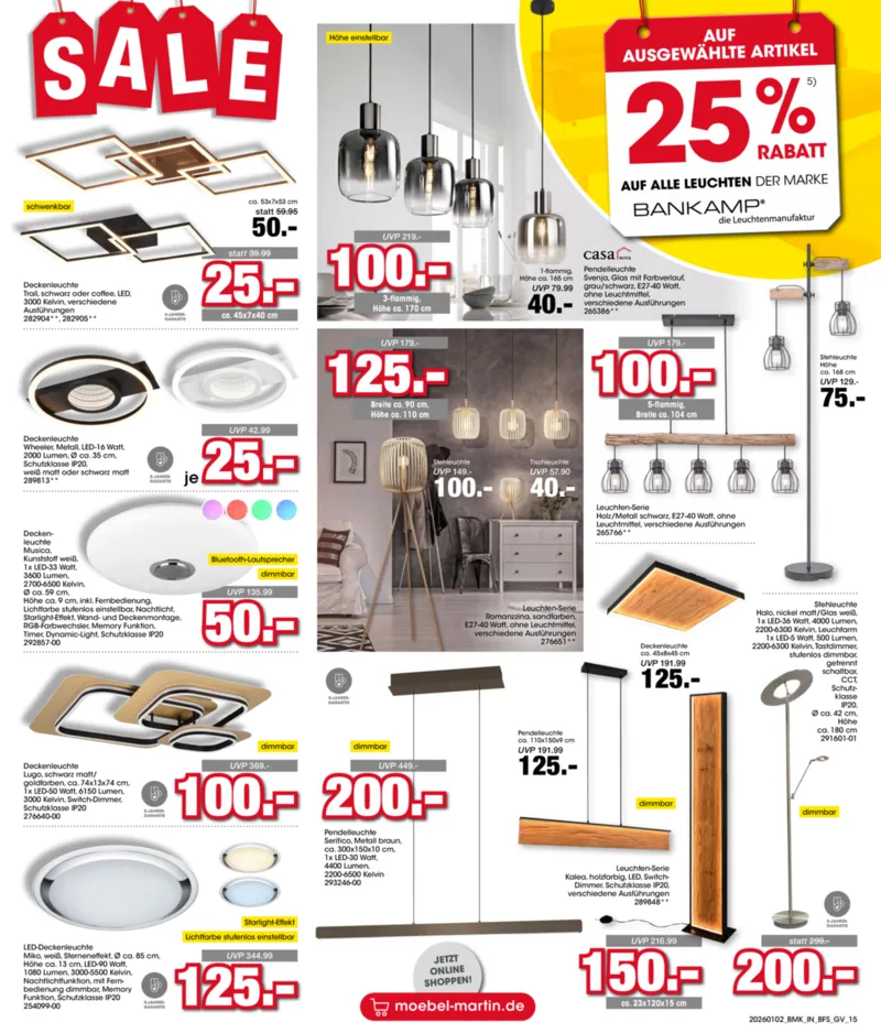 Möbel Martin Prospekt vom 02.01.2026, Seite 15