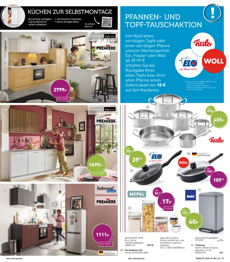 Möbel Martin Prospekt vom 02.01.2026, Seite 19