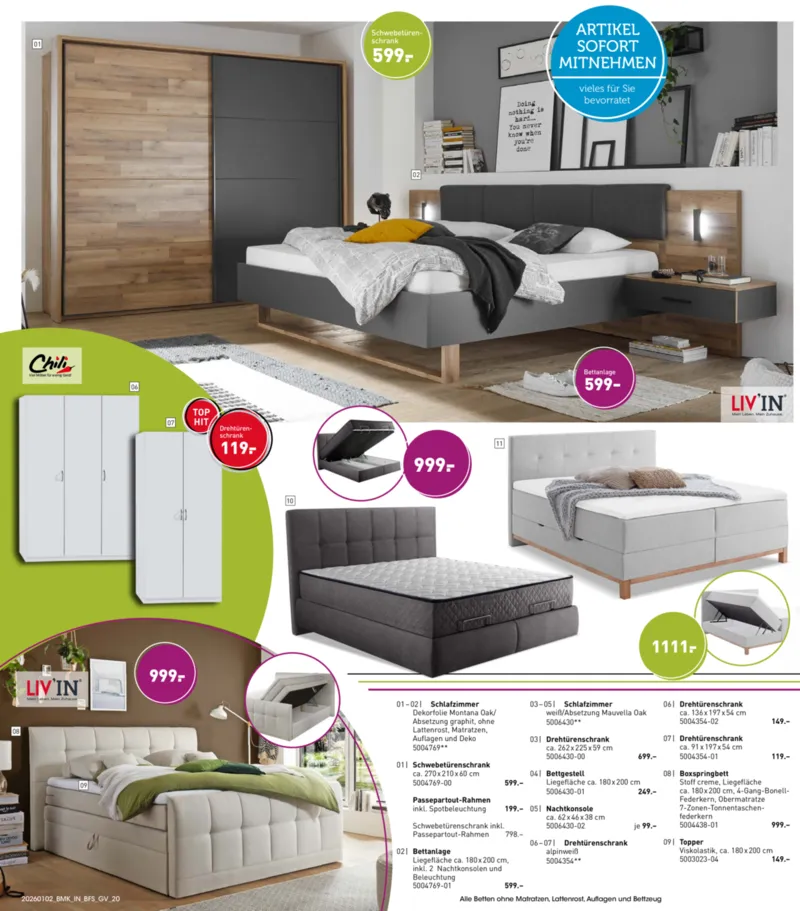 Möbel Martin Prospekt vom 02.01.2026, Seite 20