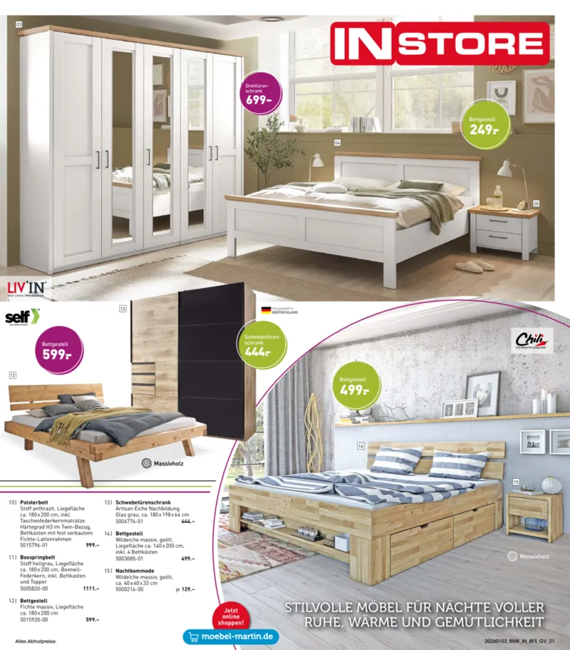 Möbel Martin Prospekt vom 02.01.2026, Seite 21