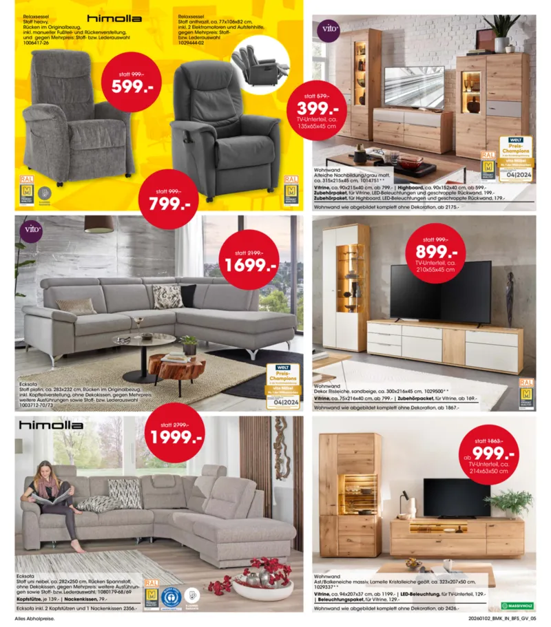 Möbel Martin Prospekt vom 02.01.2026, Seite 5