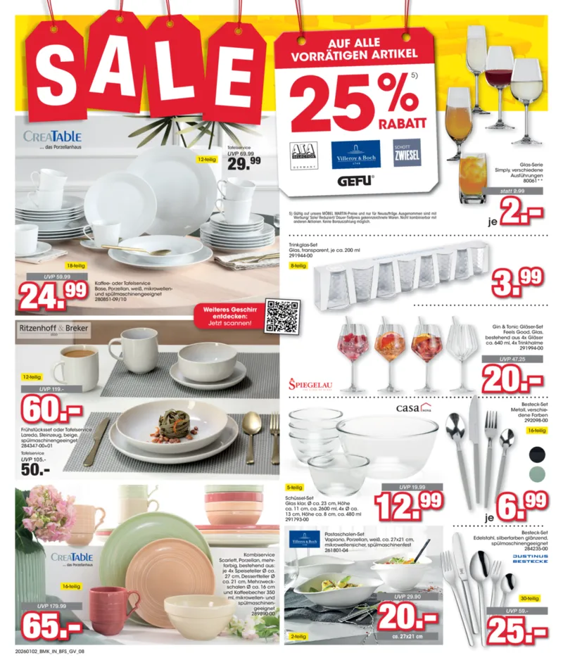 Möbel Martin Prospekt vom 02.01.2026, Seite 8