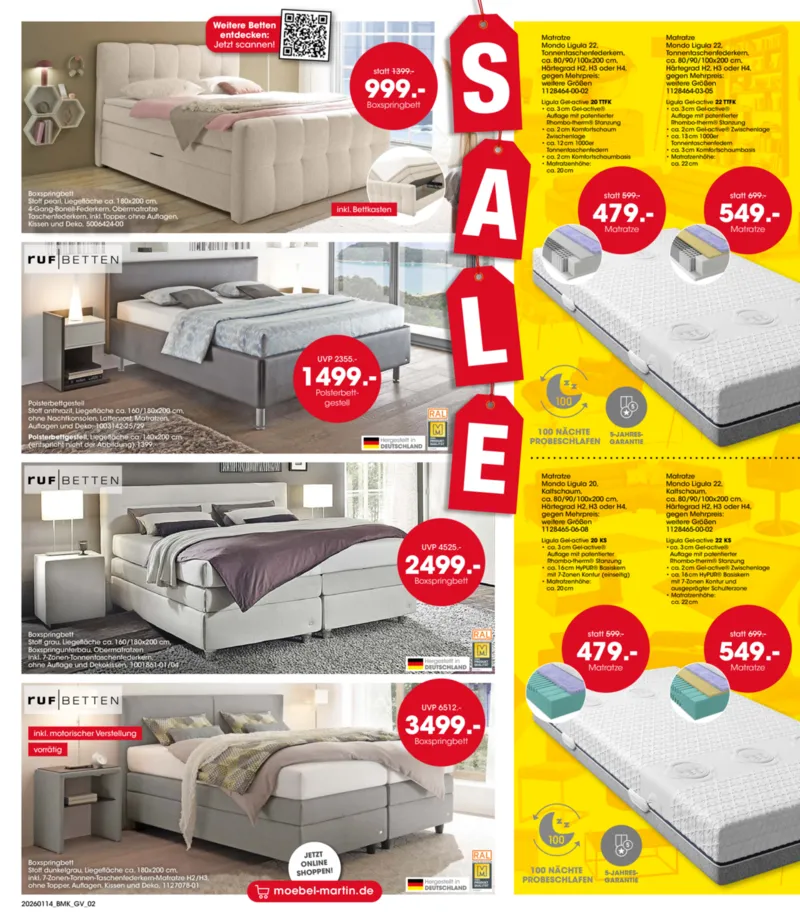 Möbel Martin Prospekt vom 14.01.2026, Seite 2