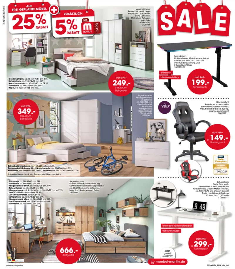 Möbel Martin Prospekt vom 14.01.2026, Seite 5