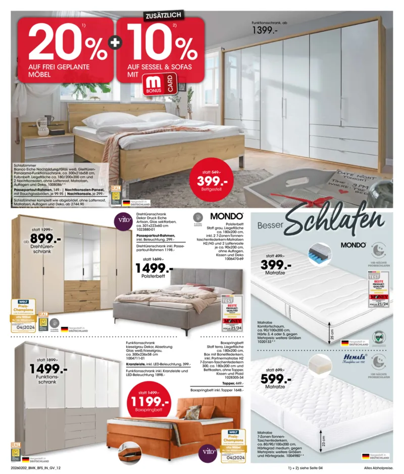Möbel Martin Prospekt vom 02.02.2026, Seite 12