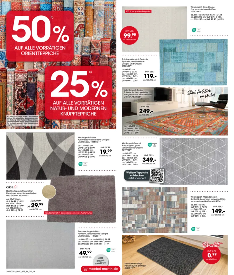 Möbel Martin Prospekt vom 02.02.2026, Seite 14