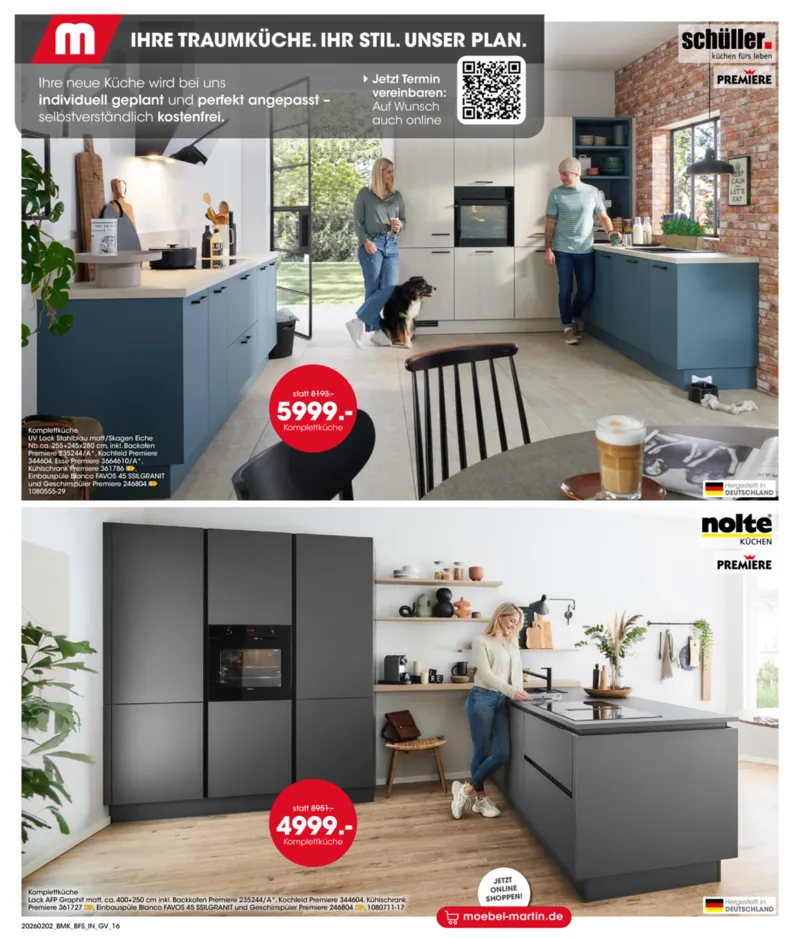 Möbel Martin Prospekt vom 02.02.2026, Seite 16