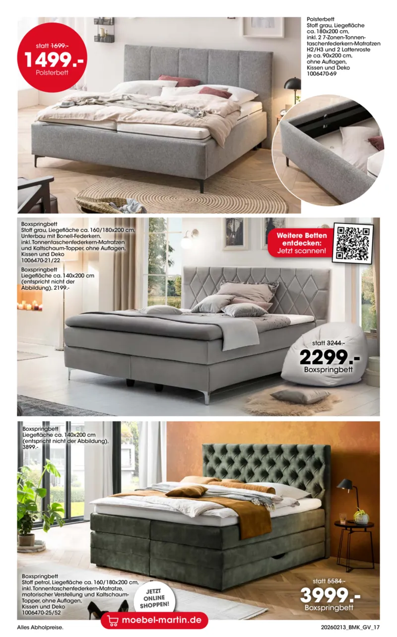 Möbel Martin Prospekt vom 13.02.2026, Seite 17