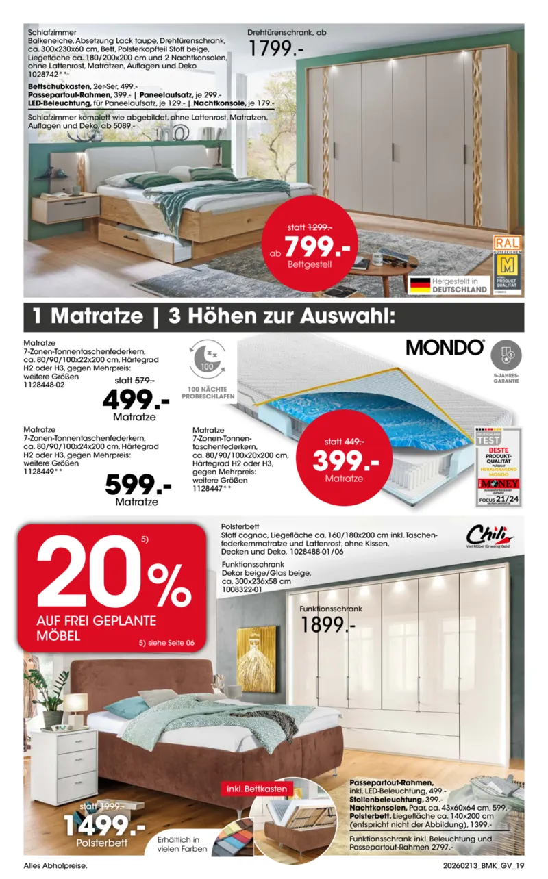 Möbel Martin Prospekt vom 13.02.2026, Seite 19