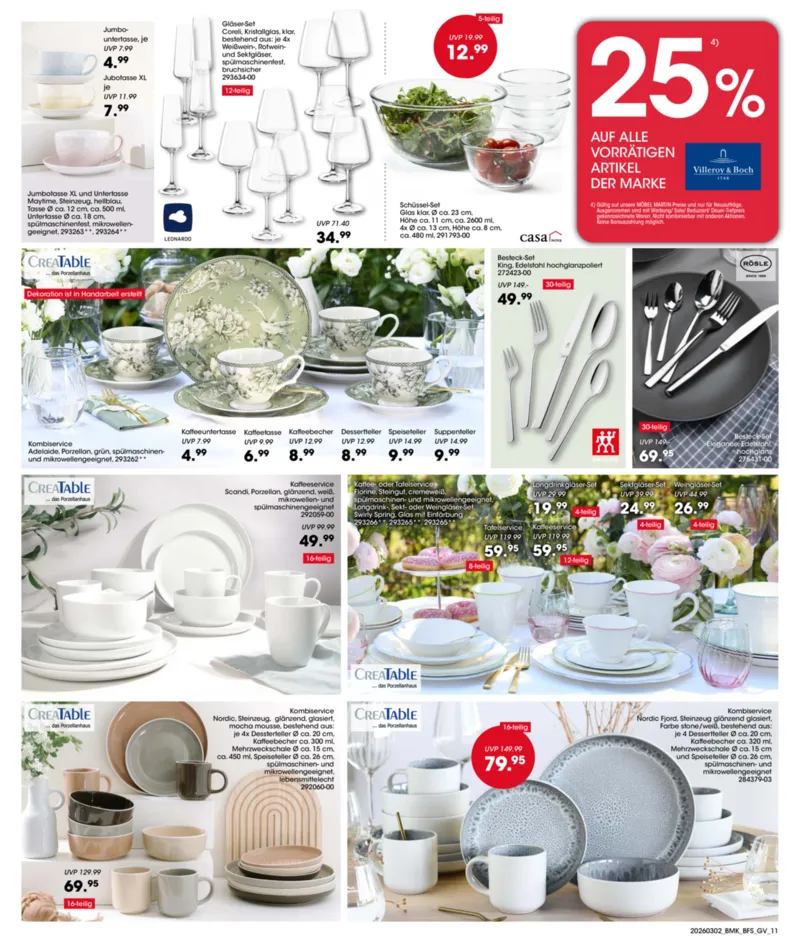 Möbel Martin Prospekt vom 02.03.2026, Seite 11