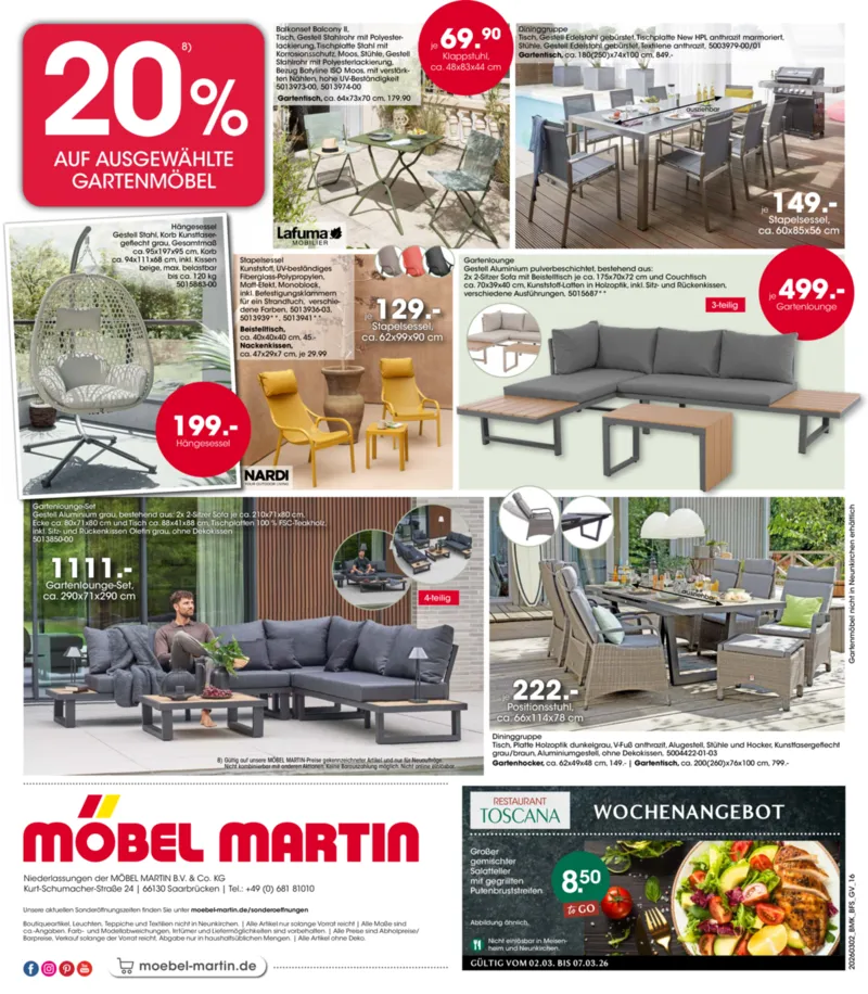 Möbel Martin Prospekt vom 02.03.2026, Seite 16