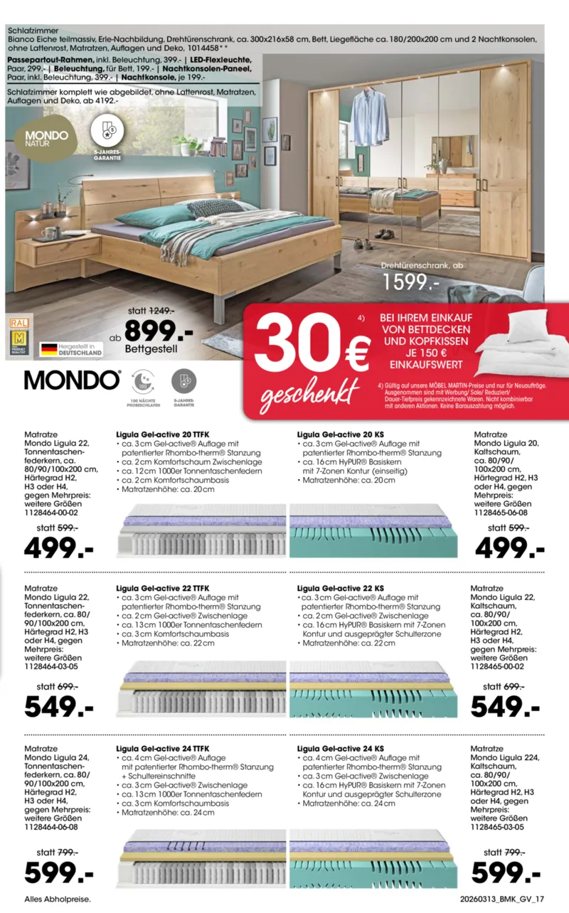 Möbel Martin Prospekt vom 13.03.2026, Seite 17