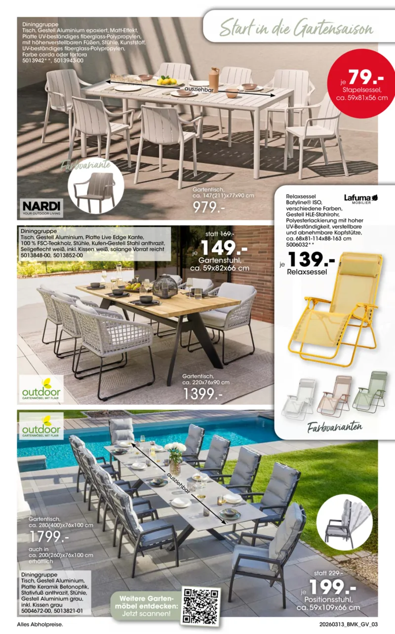 Möbel Martin Prospekt vom 13.03.2026, Seite 3