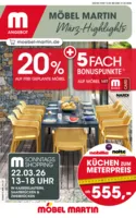 Möbel Martin Prospekt vom 13.03.2026