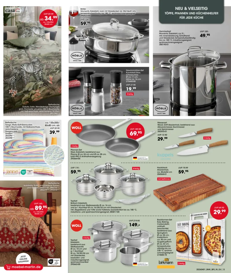 Möbel Martin Prospekt vom 01.04.2026, Seite 13