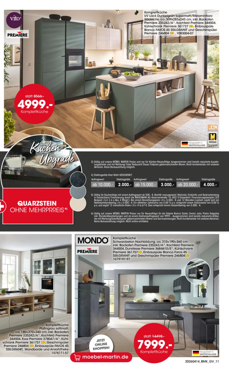 Möbel Martin Prospekt vom 14.04.2026, Seite 11