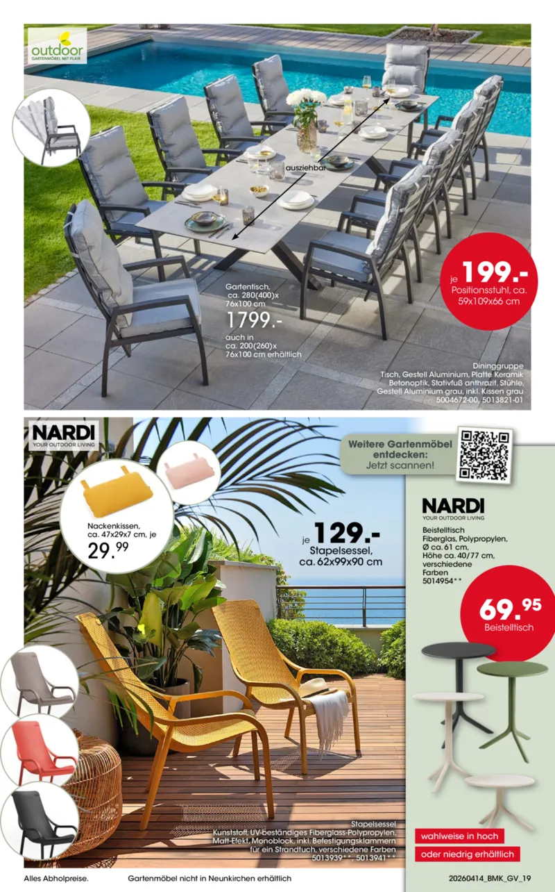 Möbel Martin Prospekt vom 14.04.2026, Seite 19