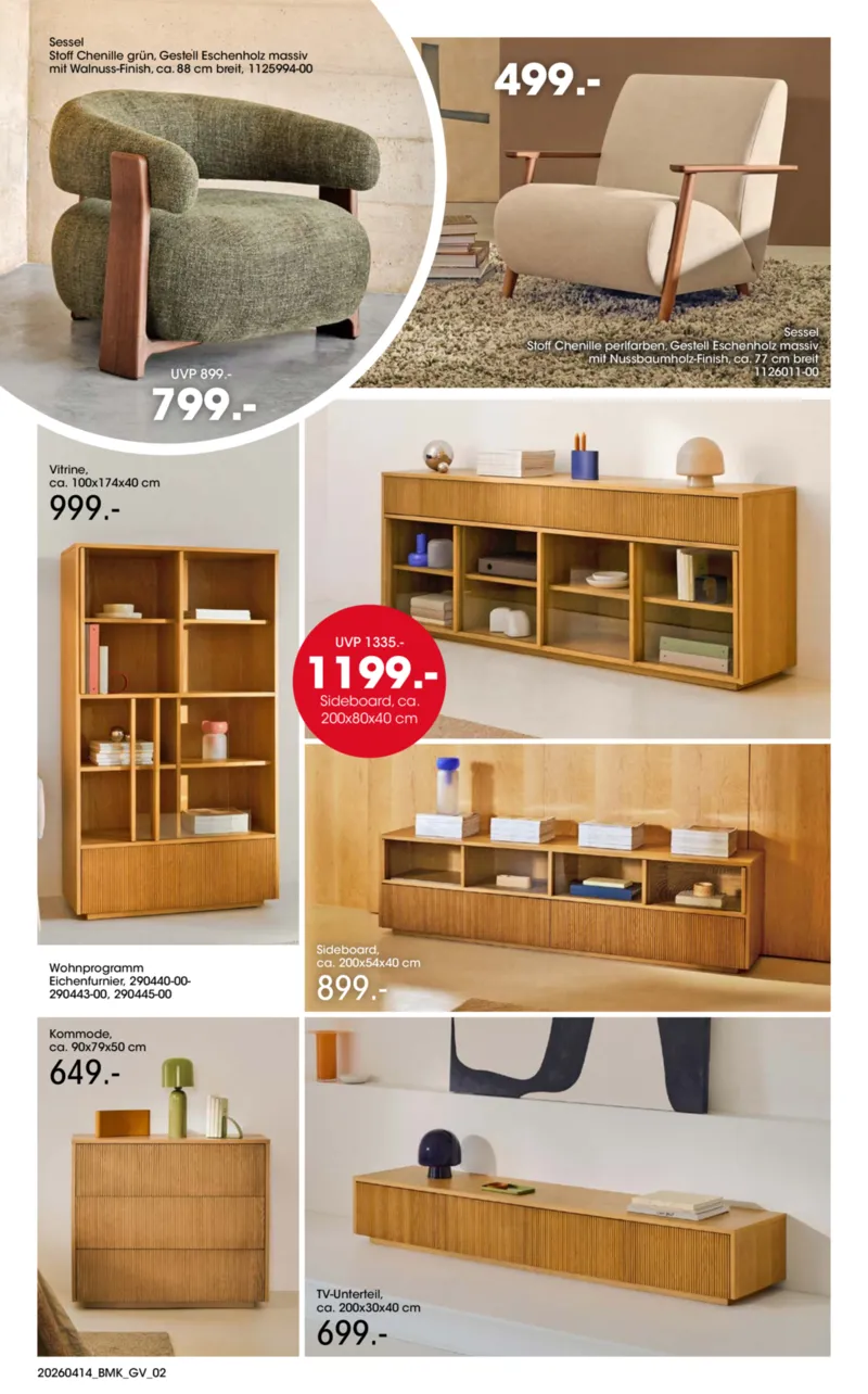 Möbel Martin Prospekt vom 14.04.2026, Seite 2