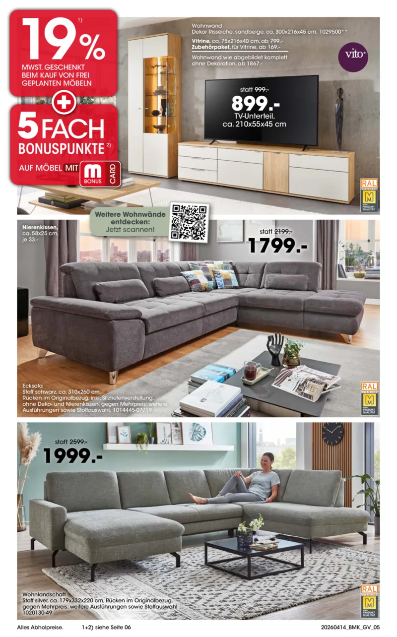 Möbel Martin Prospekt vom 14.04.2026, Seite 5