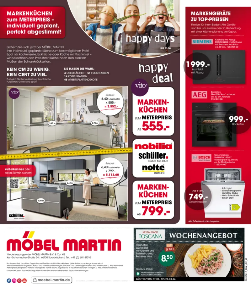 Möbel Martin Prospekt vom 17.08.2026, Seite 12