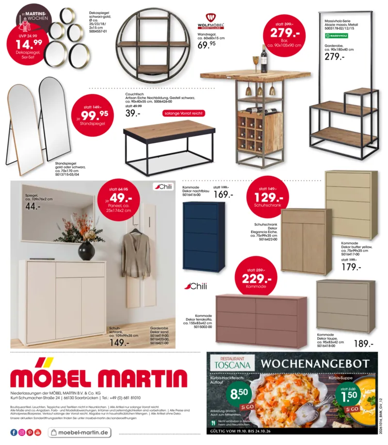 Möbel Martin Prospekt vom 16.10.2026, Seite 12