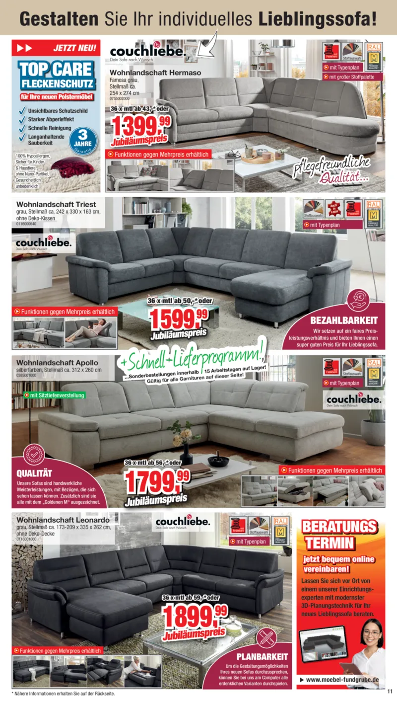 Möbelfundgrube Prospekt vom 30.10.2025, Seite 14