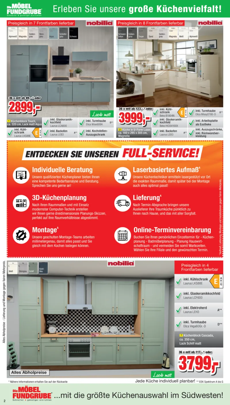 Möbelfundgrube Prospekt vom 30.10.2025, Seite 2