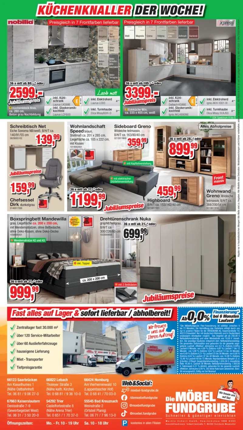 Möbelfundgrube Prospekt vom 30.10.2025, Seite 22