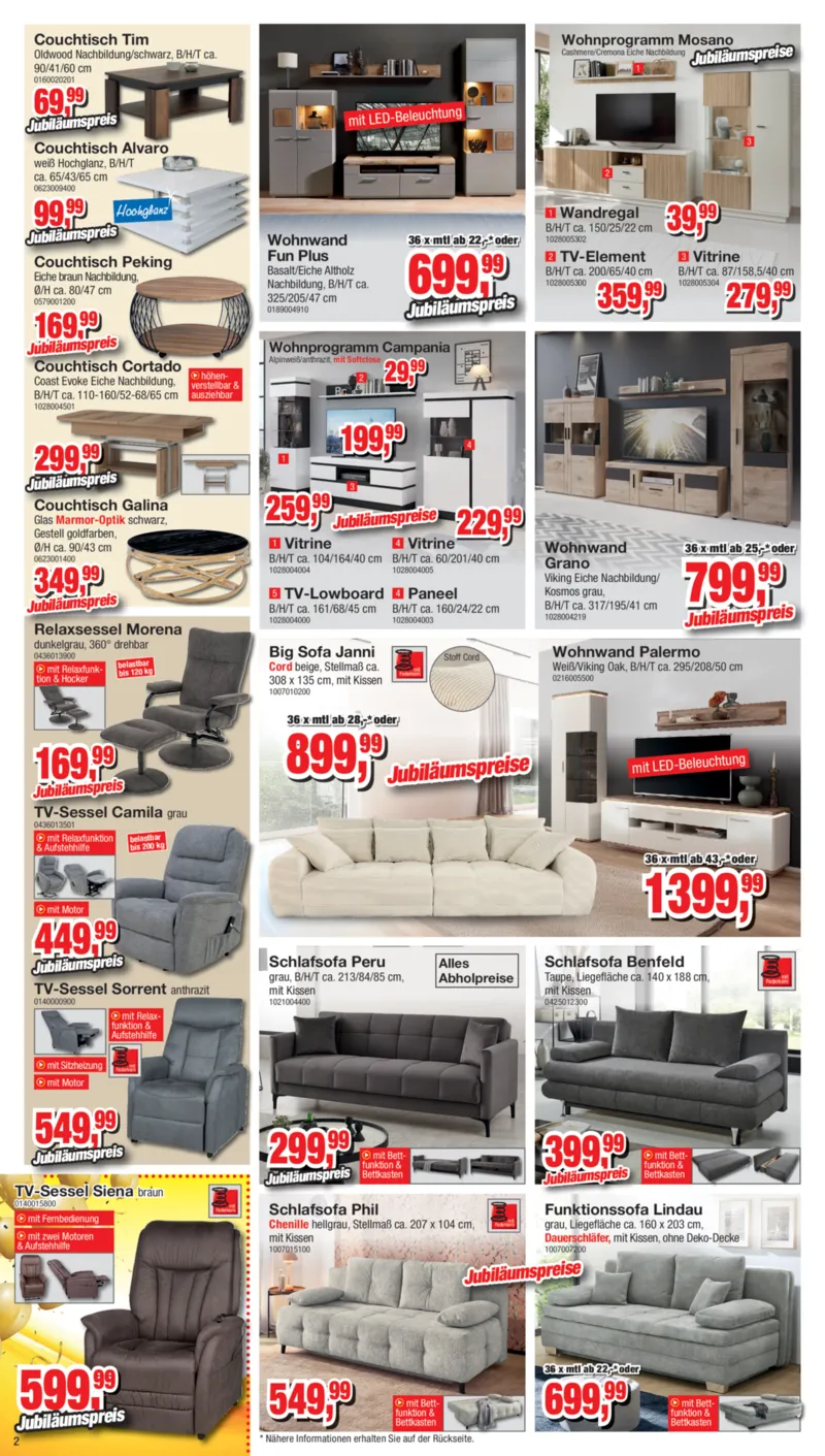 Möbelfundgrube Prospekt vom 13.11.2025, Seite 2