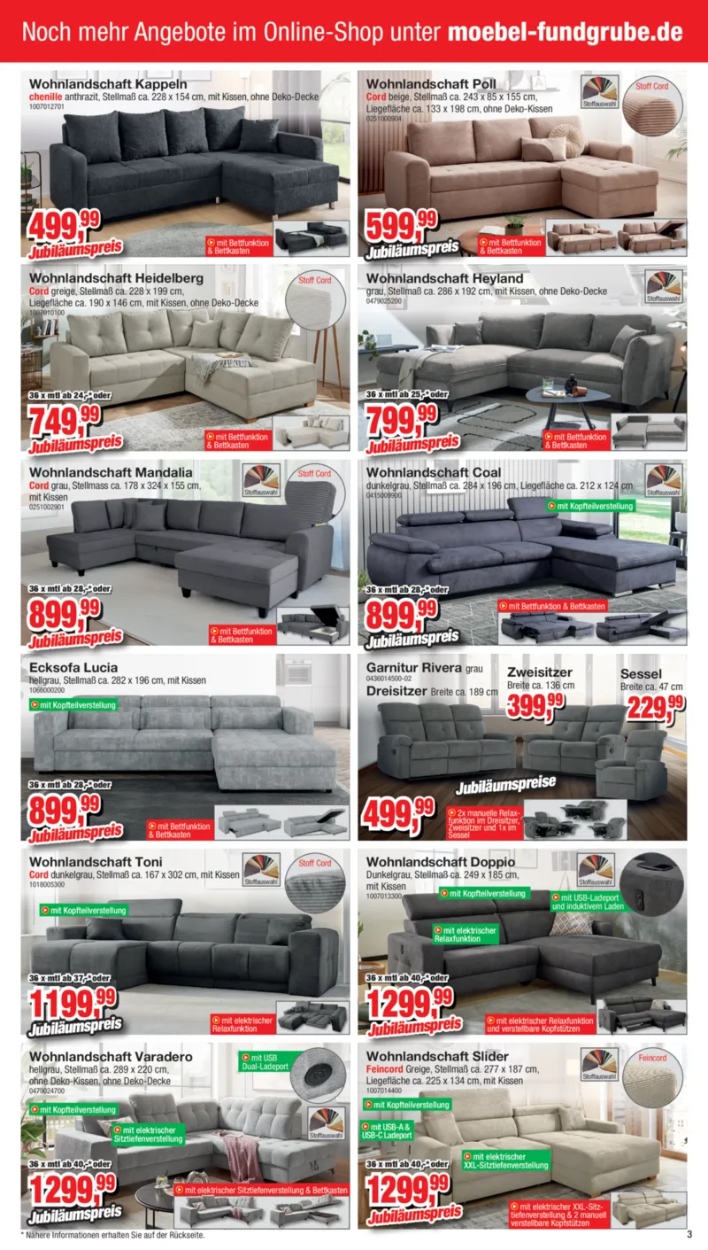 Möbelfundgrube Prospekt vom 13.11.2025, Seite 3