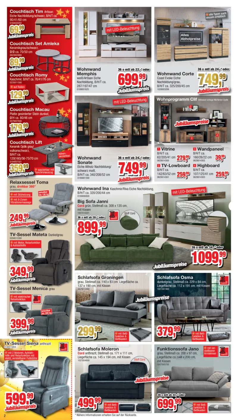 Möbelfundgrube Prospekt vom 11.12.2025, Seite 2