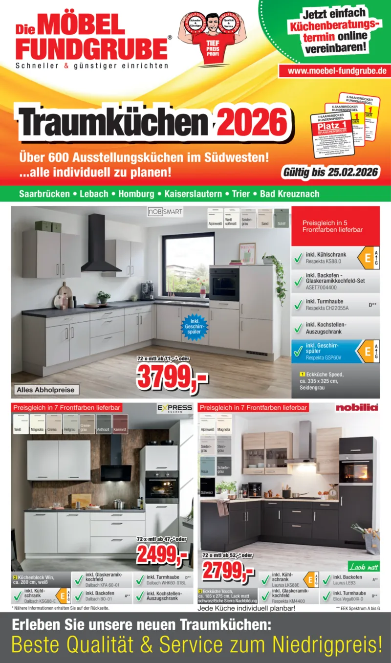 Möbelfundgrube Prospekt vom 01.01.2026, Seite 1