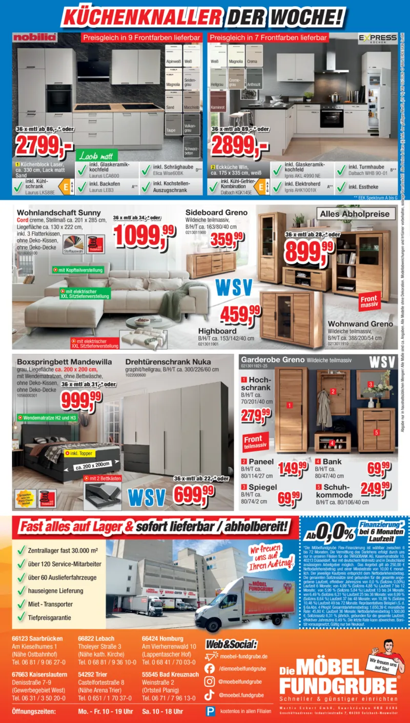 Möbelfundgrube Prospekt vom 29.01.2026, Seite 18