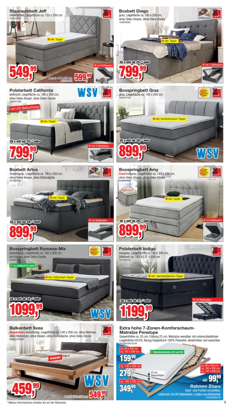 Möbelfundgrube Prospekt vom 29.01.2026, Seite 6