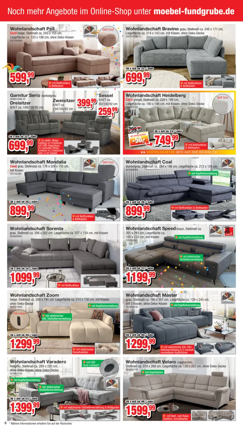 Möbelfundgrube Prospekt vom 12.02.2026, Seite 9
