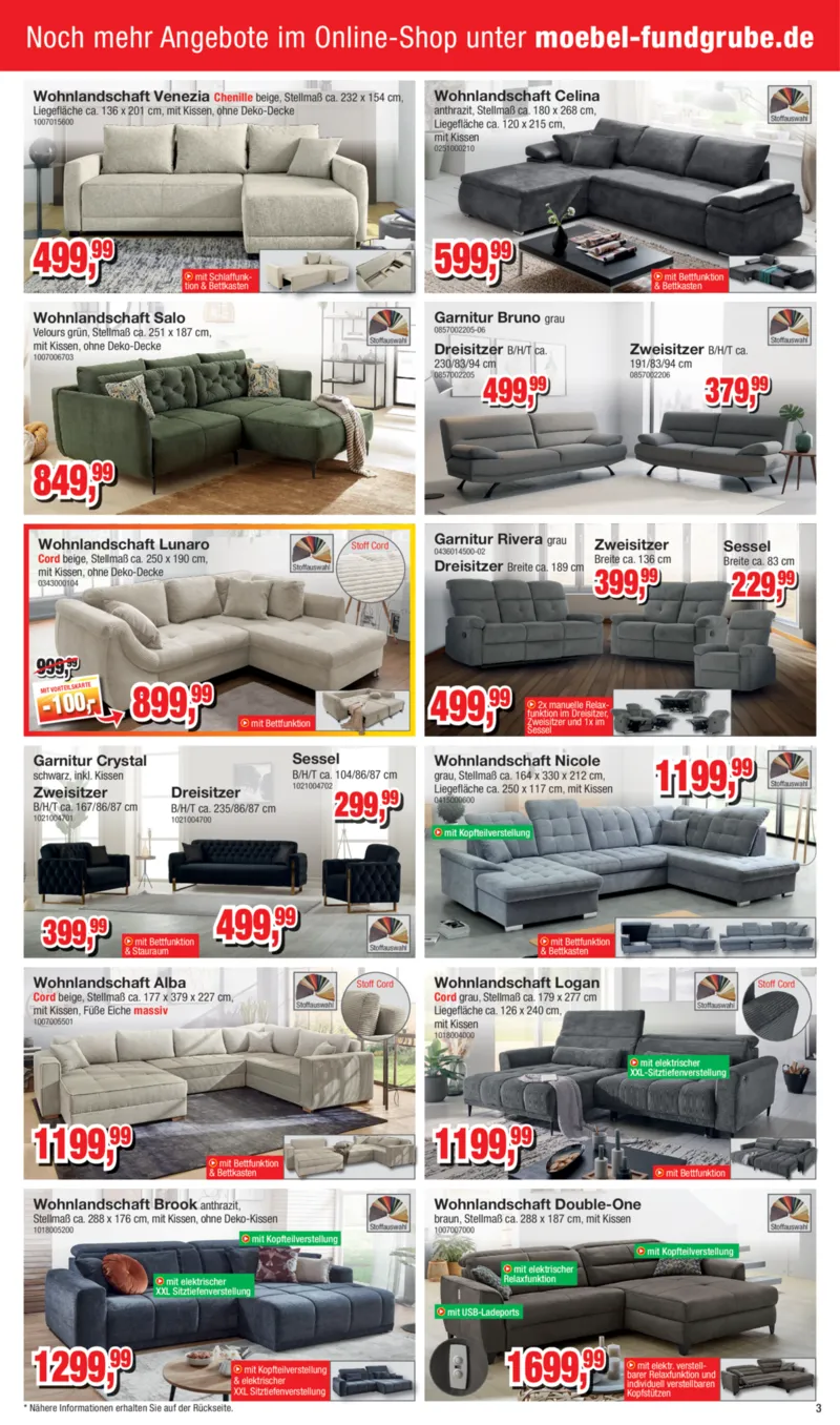 Möbelfundgrube Prospekt vom 26.02.2026, Seite 3