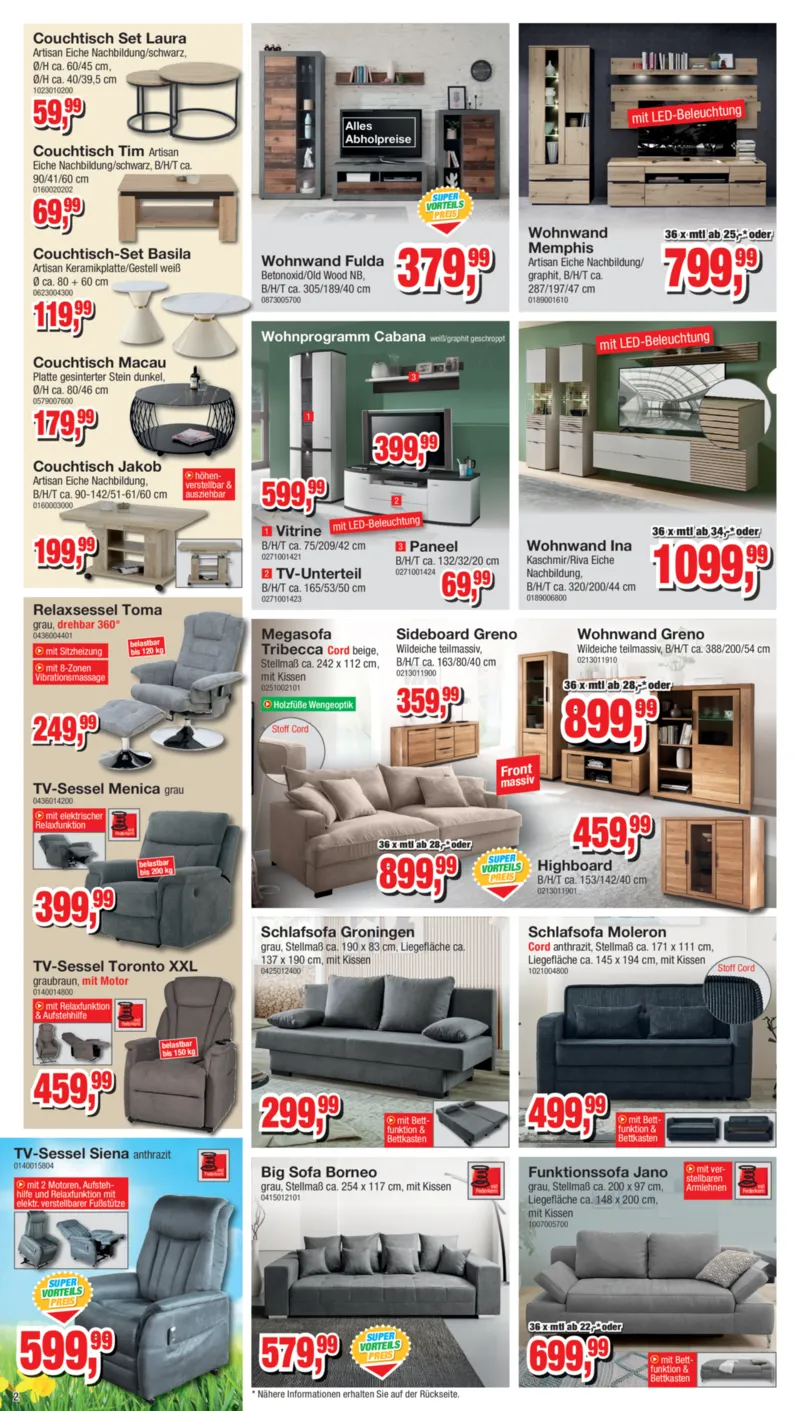 Möbelfundgrube Prospekt vom 19.03.2026, Seite 2