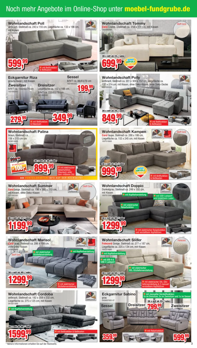 Möbelfundgrube Prospekt vom 19.03.2026, Seite 3