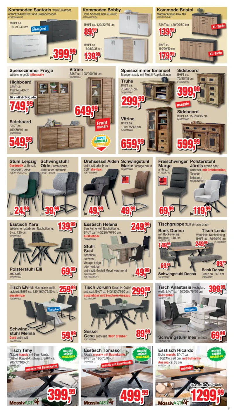 Möbelfundgrube Prospekt vom 09.04.2026, Seite 12