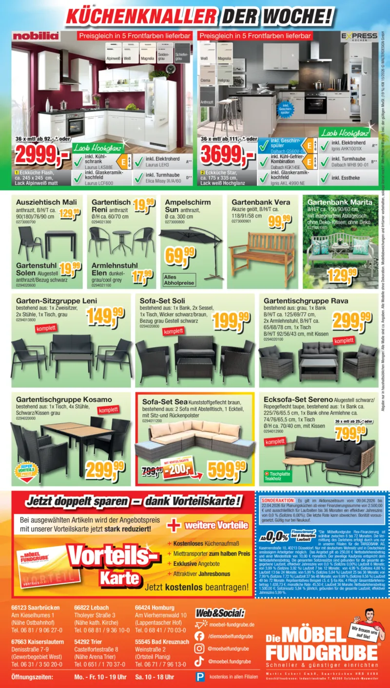 Möbelfundgrube Prospekt vom 09.04.2026, Seite 20
