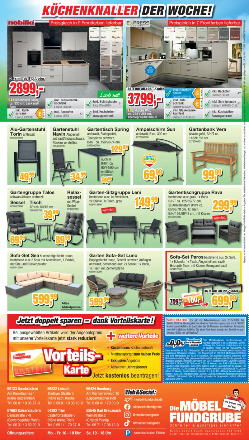 Möbelfundgrube Prospekt vom 23.04.2026, Seite 20