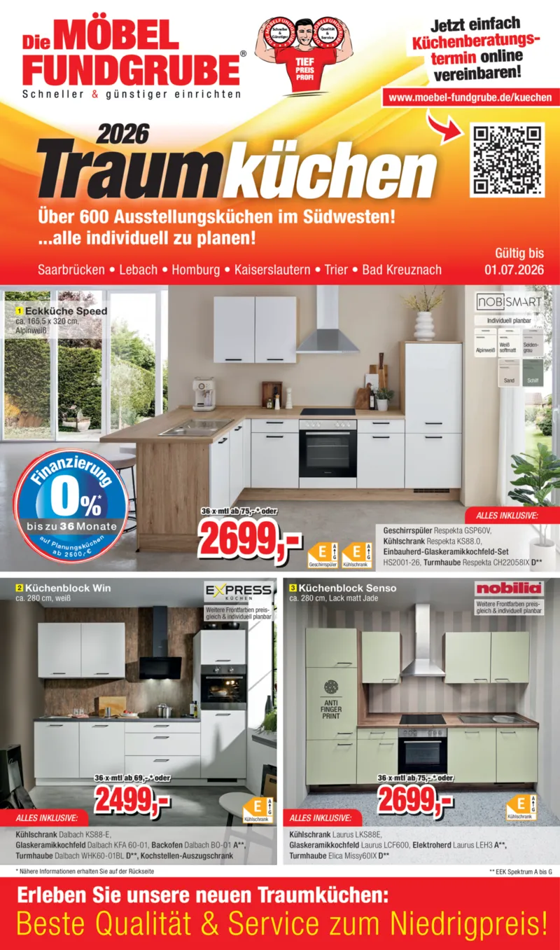 Möbelfundgrube Prospekt vom 07.05.2026, Seite 1